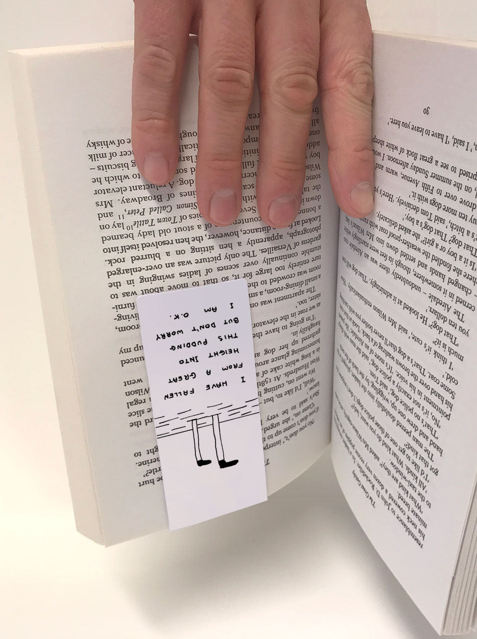 David Shrigley Magnetisches Lesezeichen - Magnetic Bookmark: Pudding - Trouver La Mode