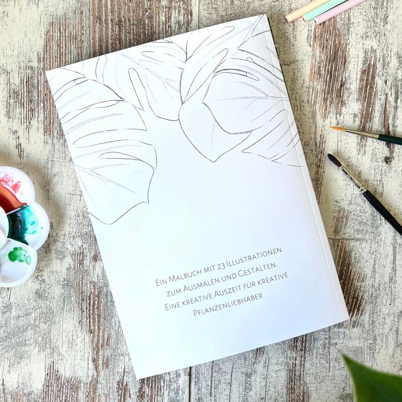 Plant Lady-Malbuch – Malbuch für Erwachsene mit Plant Ladies - Trouver La Mode