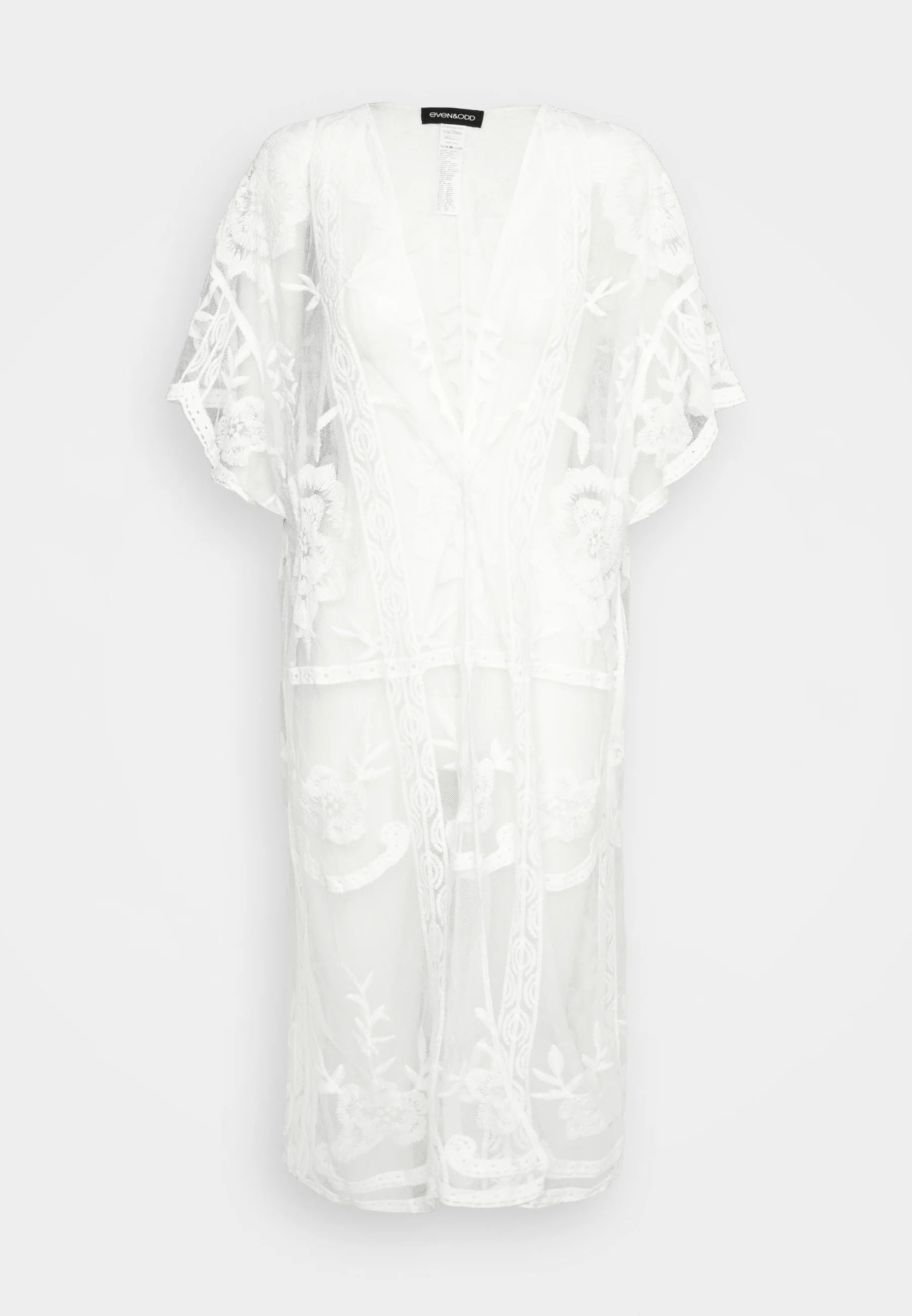 Bohemian Chic Style Strickjacke in Ivory - Trouver La Mode