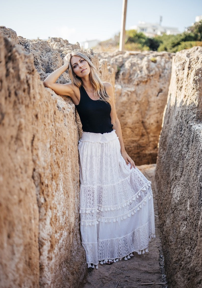 Sandy Maxi Skirt - Trouver La Mode