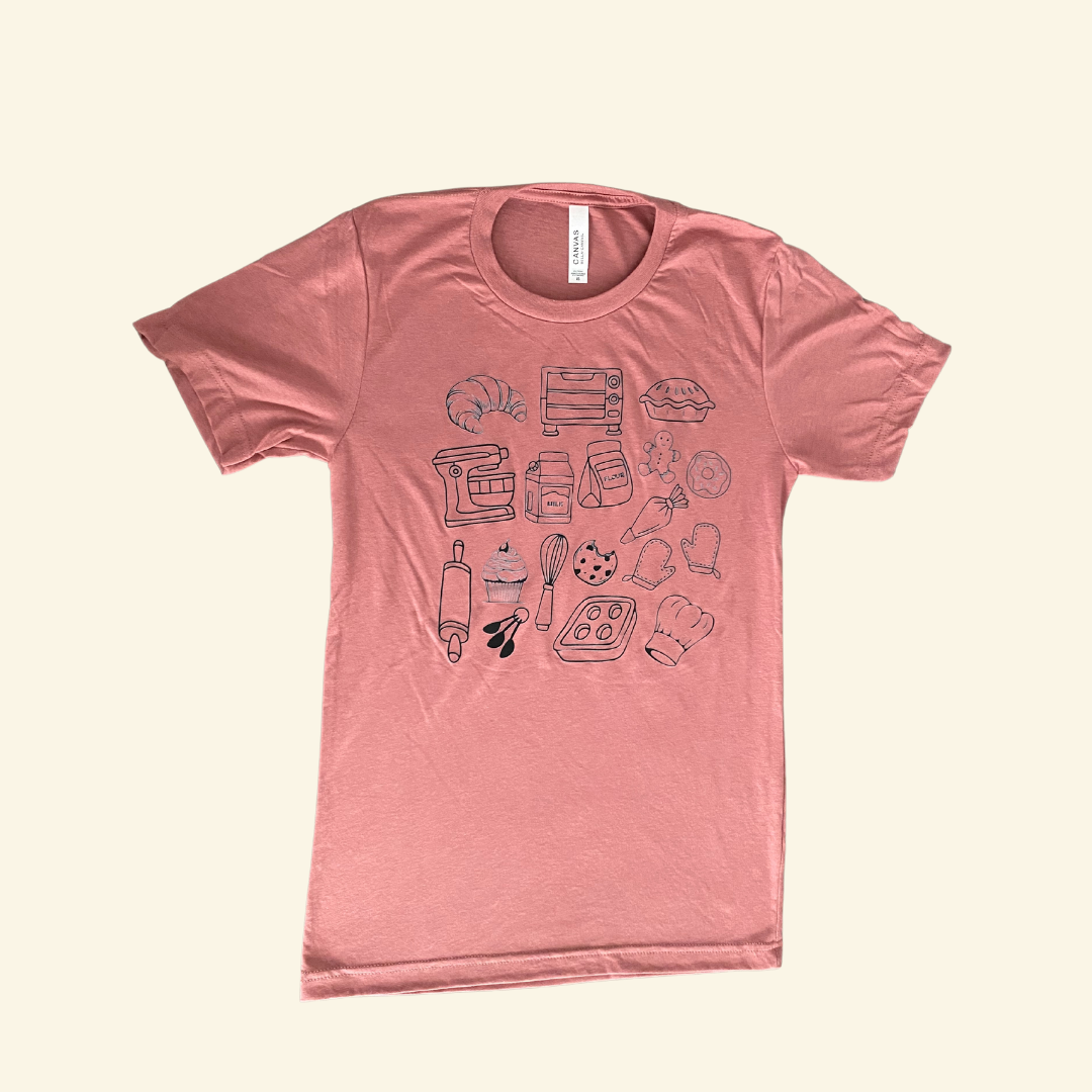 Baking Queen tee - Trouver La Mode