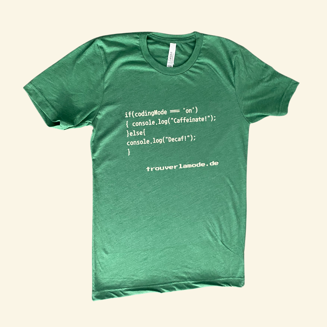 Coding T-Shirt - Trouver La Mode