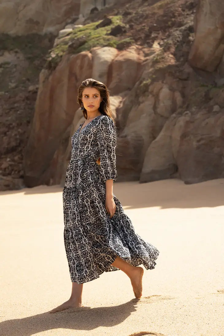 Chantal Langes Wickelkleid - Trouver La Mode