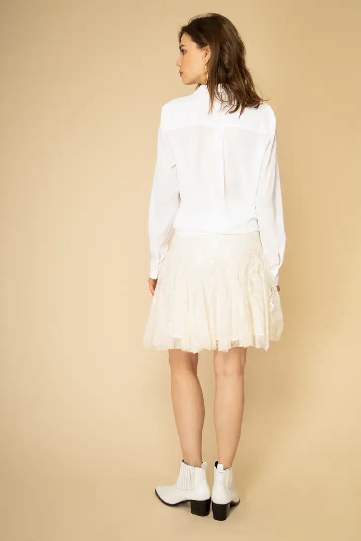 Skaterrock aus Spitze - Trouver La Mode