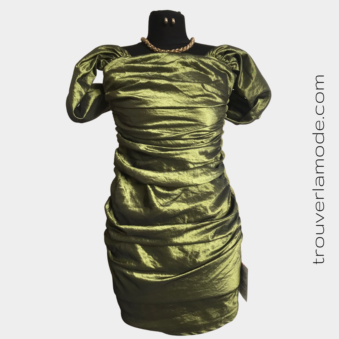 Grünes Abendkleid - Trouver La Mode