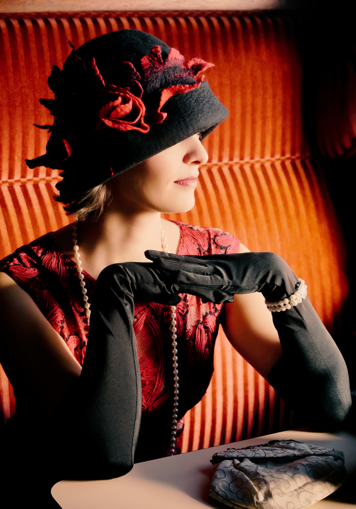 Vintage Look Handschuhe - Trouver La Mode