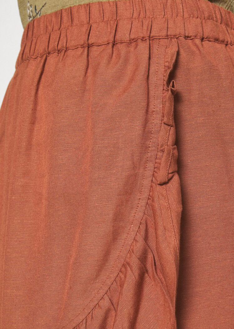 Terrakottafarbener Rock - Trouver La Mode