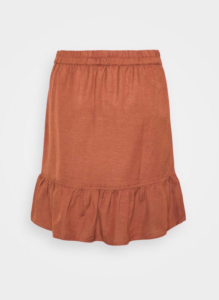 Terrakottafarbener Rock - Trouver La Mode