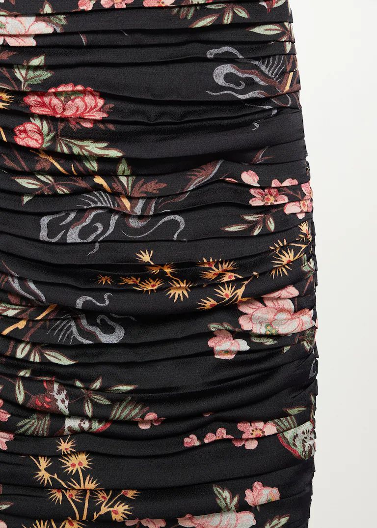 Gefalteter gerader Rock - Trouver La Mode