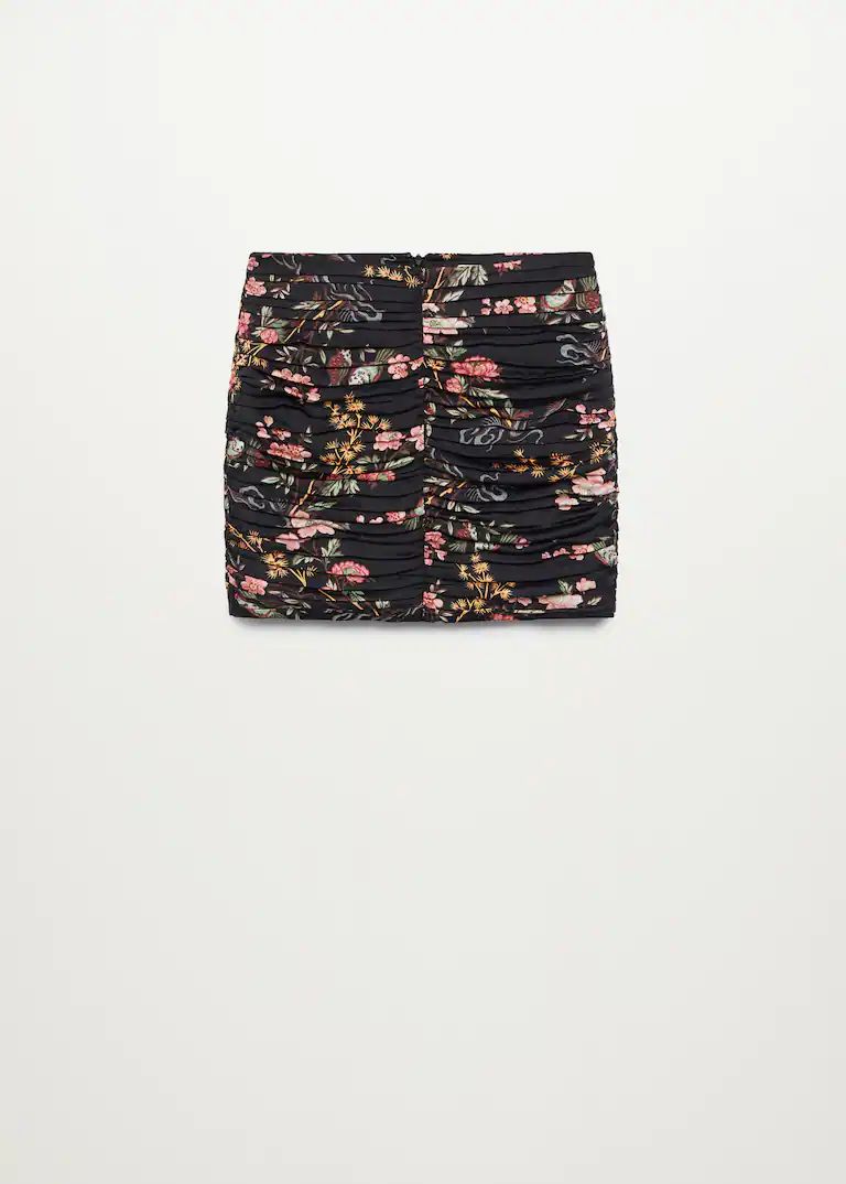 Gefalteter gerader Rock - Trouver La Mode