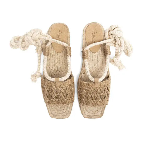 Geknotete Espadrilles - Natural Ibiza´s Heritage - Trouver La Mode