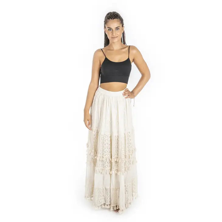 Sandy Maxi Skirt - Trouver La Mode