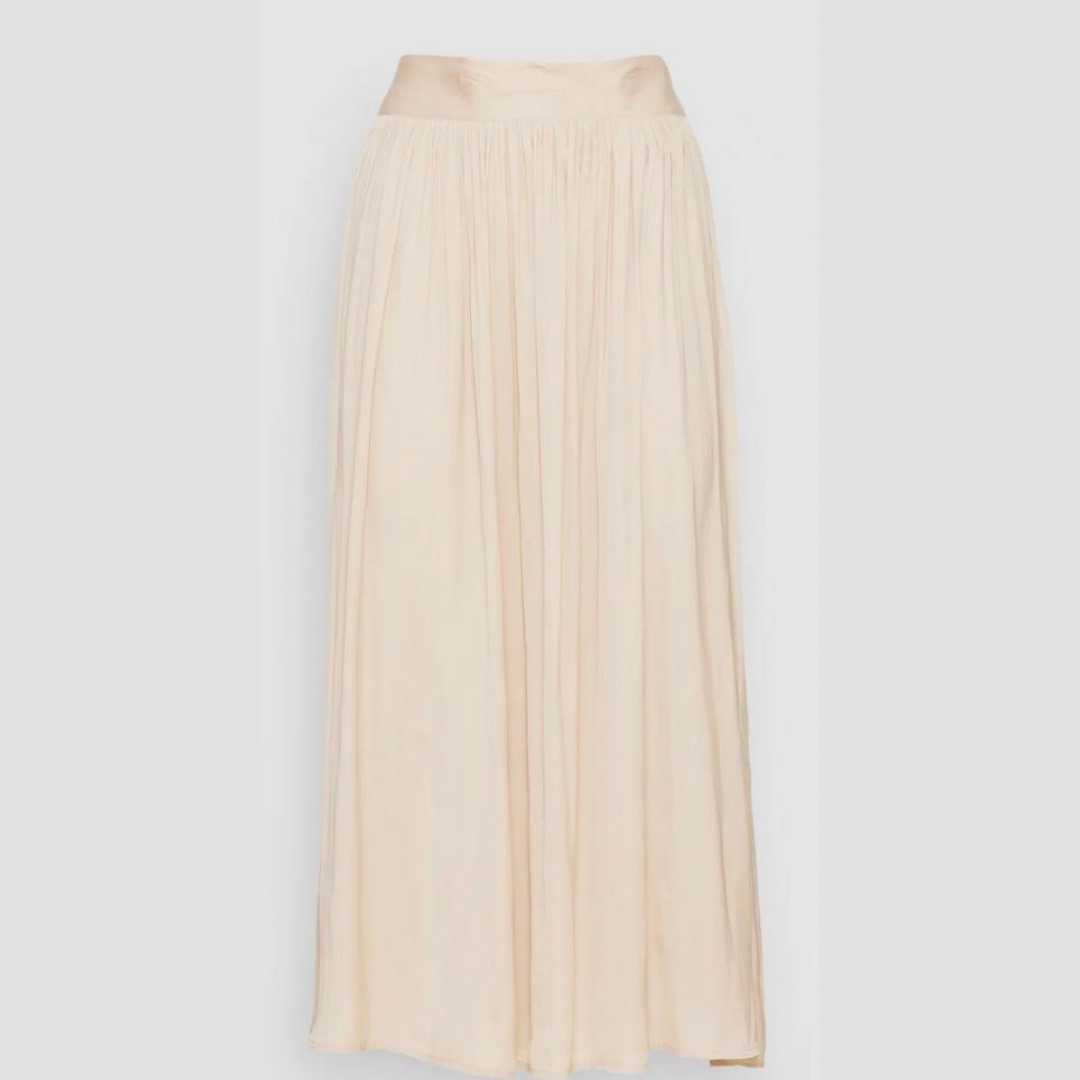 Marion – Vanilla Dunkelbeiger Maxirock - Trouver La Mode
