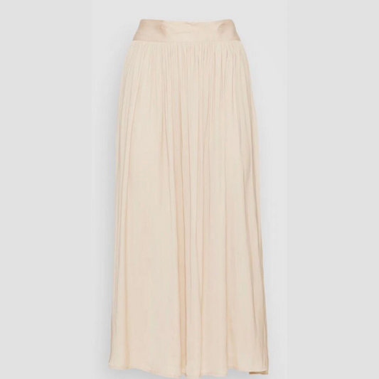 Marion – Vanilla Dunkelbeiger Maxirock - Trouver La Mode